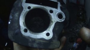 Замена ЦПГ на Мотоцикле RACER RC110N TROPHY