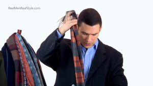 Ascot Scarf Knot - Tying A Man's Scarf - How To Tie Scarves For Men - Wrap-Around Ascot