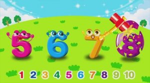 日本語 数字の歌 すうじのうた 1-20 Японский счёт числа  Japanese number song