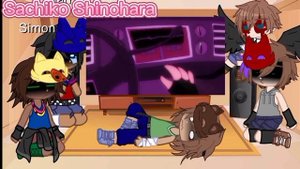 Past fnaf 4 Tormentors React to Chris / C.C Ft. Chris ( 3 / 3 )