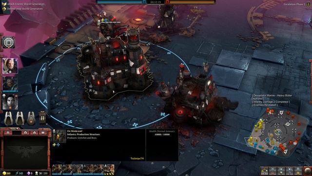 Dawn of War 3 - 3v3 SPACE MARINES SUPREMACY | Multiplayer Gameplay