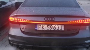 Audi A7 2018 & Audi S7 2019 & Audi RS7 2020 -   COMPARE sound exhaust  ALL IN ONE Audi A7 C8 55 TFS
