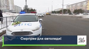 Сюрприз для автоледи!