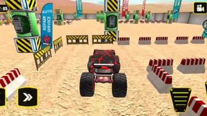 Игра на Android: Еще одна новая игра про симулятор парковки монстр грузовиков 》Xtreme Monster Truck