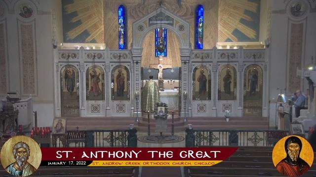 01-17-2021 Orthros & Divine Liturgy for St. Anthony the Great смотреть онлайн