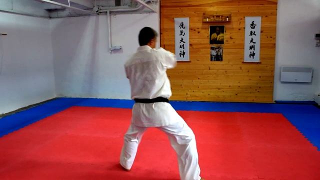 8 урок  ката с нунчаку  киокушинкай каратэ | Nunchaku kyokushinkai karate kobudo