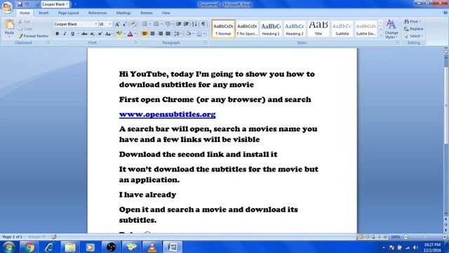 How To Download Subtitles For Movies смотреть онлайн