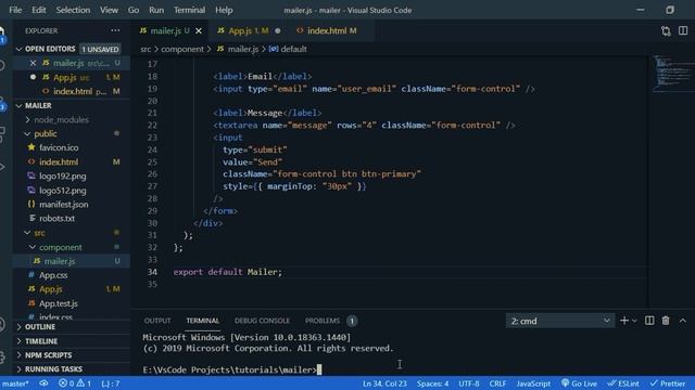 Send email from React without backend смотреть онлайн