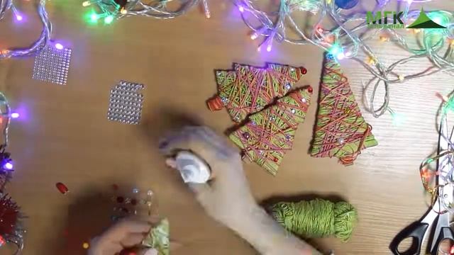 Своими руками: Новогодняя игрушка "Ёлочка" смотреть онлайн