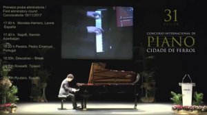 Leonel Morales, hijo. Impromptu no. 2 de Chopin