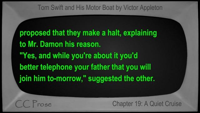 Part 2 - Tom Swift and His Motor Boat Audiobook by Victor Appleton (Chs 13-25) смотреть онлайн