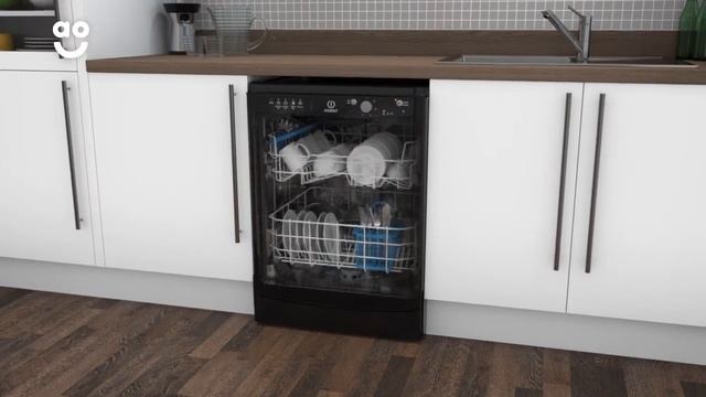 Indesit Dishwasher DFG15B1K Product Overview | ao.com смотреть онлайн