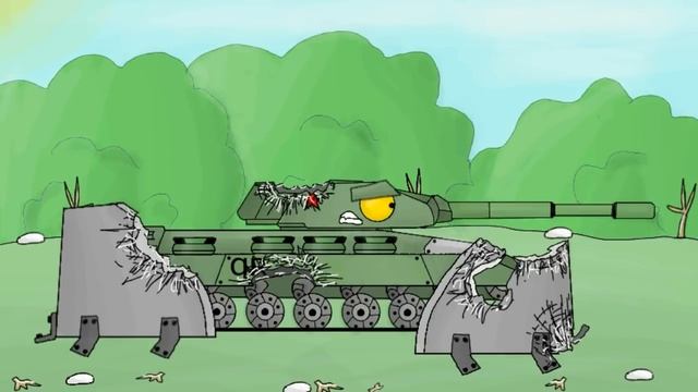 Ремонт Мощного КВ44 - Мультики про танки
