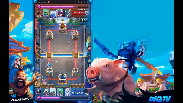 КАК ПРАВИЛЬНО ИГРАТЬ ГОЛЕМОМ! УРОКИ. Учимся играть. Тактики и стратегии. Clash Royale смотреть онлайн