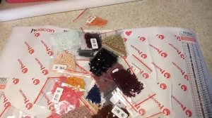 Алмазная вышивка из Китая. Три алмазные картины: Животные.  Обзор наборов алмазной мозаики.