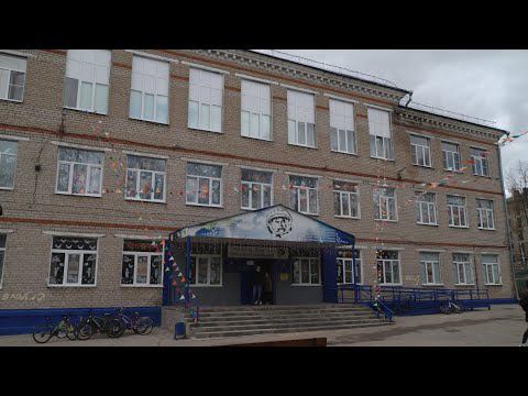 Акция «Окна победы» в школе №10 г. Чебоксары
