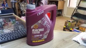 MANNOL Racing+Ester 10W-60.Синтетическое моторное масло для бензиновых двигателей. Про шлюх также..