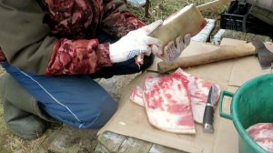 Разделка тушки свиньи. личный опыт