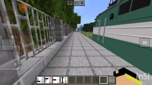 РАБОТА МАШИНИСТОМ НОВОГО ПОЕЗДА ВЛ80 В НОВОМ ОКРАСЕ В МАЙНКРАФТ л #работа