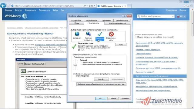 Безопасность браузера при работе с WebMoney. Часть 1 смотреть онлайн