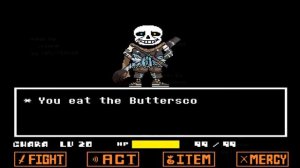 Undertale ink sans fight (fan game)