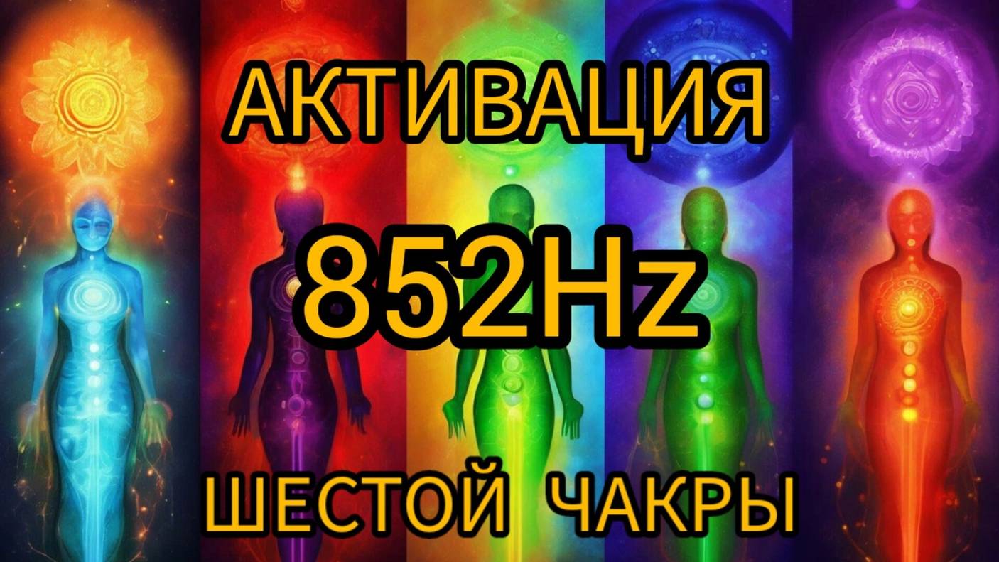 Активация шестой чакры. 852Hz