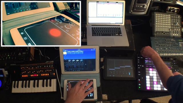 Ableton Link Jam Ipad apps Korg Kaossilator, Gadget Live 9.6 Afrodjmac, Mike Longo, Remy Lexington смотреть онлайн
