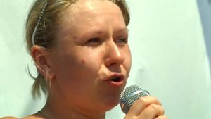 Благодарность матери слепого ребенка спонсорам II Олимпиады детей-волшебников