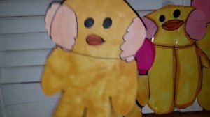 #lalafanfan Как сделать бумажную уточку Туториал | How to paint Duck уточка из бумаги  #лалафанфан