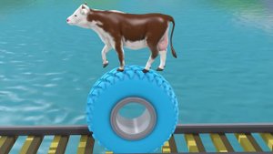 5 Giant Duck, Monkey, Piglet, chicken, deer, cat, cow, Sheep, Transfiguration funny animal 2023