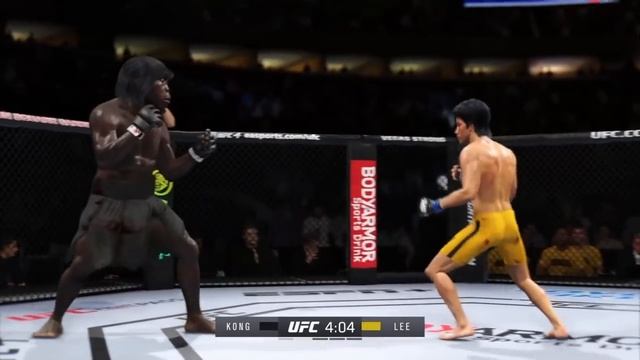 UFC4 | King Kong vs. Bruce Lee (EA sports UFC 4) - rematch смотреть онлайн