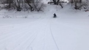 Не Большие Покатушки На Буране В Гору.