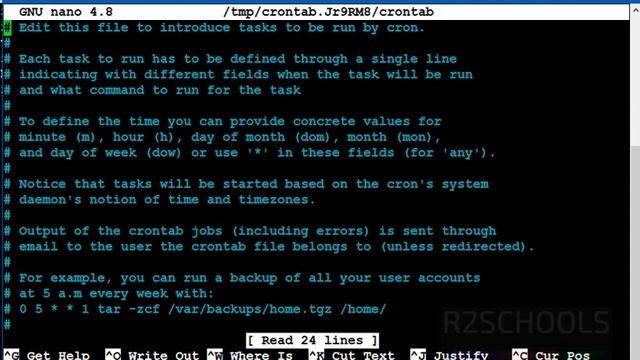 How to change default editor for crontab
