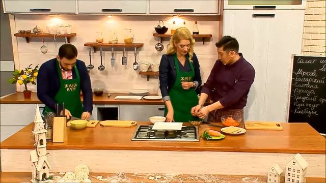 "Жаңа күн" -(11-02-2016) Гость программы Талгат Акбергенов / ChefTalga смотреть онлайн