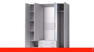 Обзор Шкаф для одежды и белья Канкун | HOFF