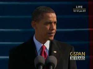 President Barack Obama 2009 Inauguration and Address