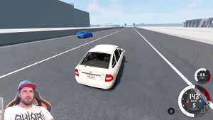 УСТРОИЛ ГОНКИ - ЖИГУЛИ ПРОТИВ ЛАМБЫ ВЛАДА А4 - КТО БЫСТРЕЕ BeamNG Drive