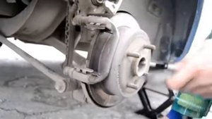 Замена задних колодок на дисковых тормозах Chevrolet lacetti