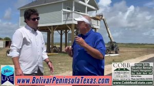 Grand Opening Weekend, Villas At Rollover Bay On Bolivar Peninsula.