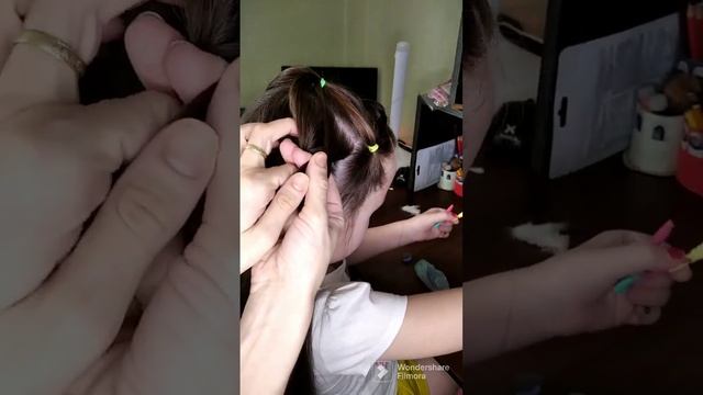 Простая прическа на каждый день ?