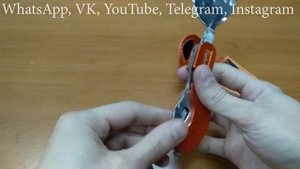 Обзор походного набора металл ложка вилка ножик открывалка