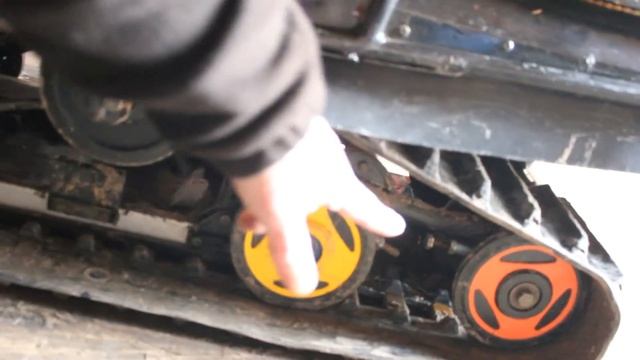 Наш снегоход РМ-Suzuki после окончания сезона. смотреть онлайн