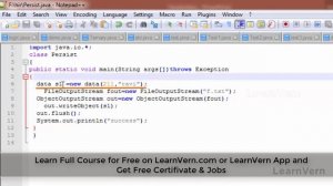 What is Serialization and Deserialization in Java? | LearnVern