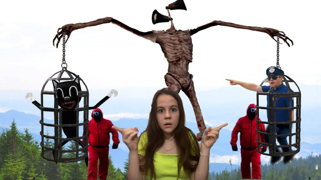 Кто предатель Сиреноголовый управляет всеми Siren Head & Cartoon cat смотреть онлайн