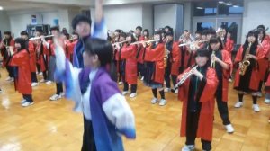 Японский духовой оркестр школы Эй-рио.