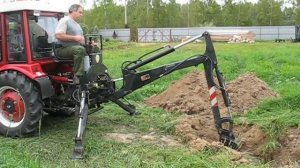 навесной миниэкскаватор на трактор Донг-Фенг  м244