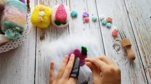 МЫЛО-МОЧАЛКА из шерсти своими руками ? техника МОКРОЕ ВАЛЯНИЕ ? DIY