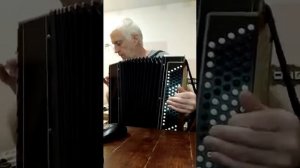 Баян Армавирской фабрики музыкальных инструментов. Сохранился до наших дней как новый.