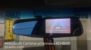 Mitsubishi Carisma установка магнитолы на Android KD-8600