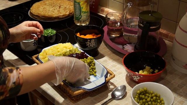 ВИНЕГРЕТ от ЕЛЕНЫ! Красивая подача! смотреть онлайн